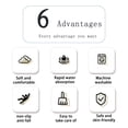 thumbnail image 3 of Interlocking Carpet Shaggy Soft EVA Foam Mats Fluffy Square Thickened Plush Tiles Protective Floor Tiles Exercise Play Mat for Children Kids Room Home Parlor Bedroom (Grey, 12 Pcs), 3 of 7