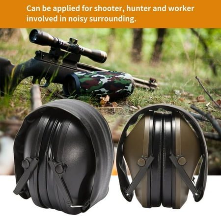 

Ear Muffs Factory Ergonomic Hearing Protection Sponge Cushion Industrial Working Ear Muffs Noise Reduction Foldable Earplugs