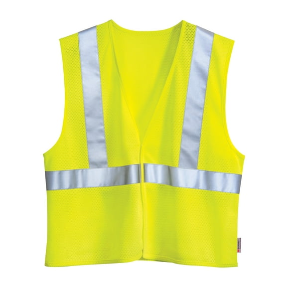 Tri-Mountain Zone 8430 Safety Vest, 2X-Large/3X-Large, Lime Green