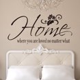 thumbnail image 2 of Adhesivo de pared con frase inspiradora Home Where You Are L, 2 of 3