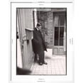 thumbnail image 5 of Art.com Christian Dior's Successor Yves Saint Laurent Standing Alone After Attending Dior's Funeral Photographic Print by Loomis Dean, White Frame Wall Art, 23" x 29", 5 of 5
