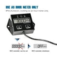 thumbnail image 6 of Runleader Digital Hour Meter Tachometer HM011E Maintenance Reminder Lawn Mower Gas Powered Equipment, 6 of 9