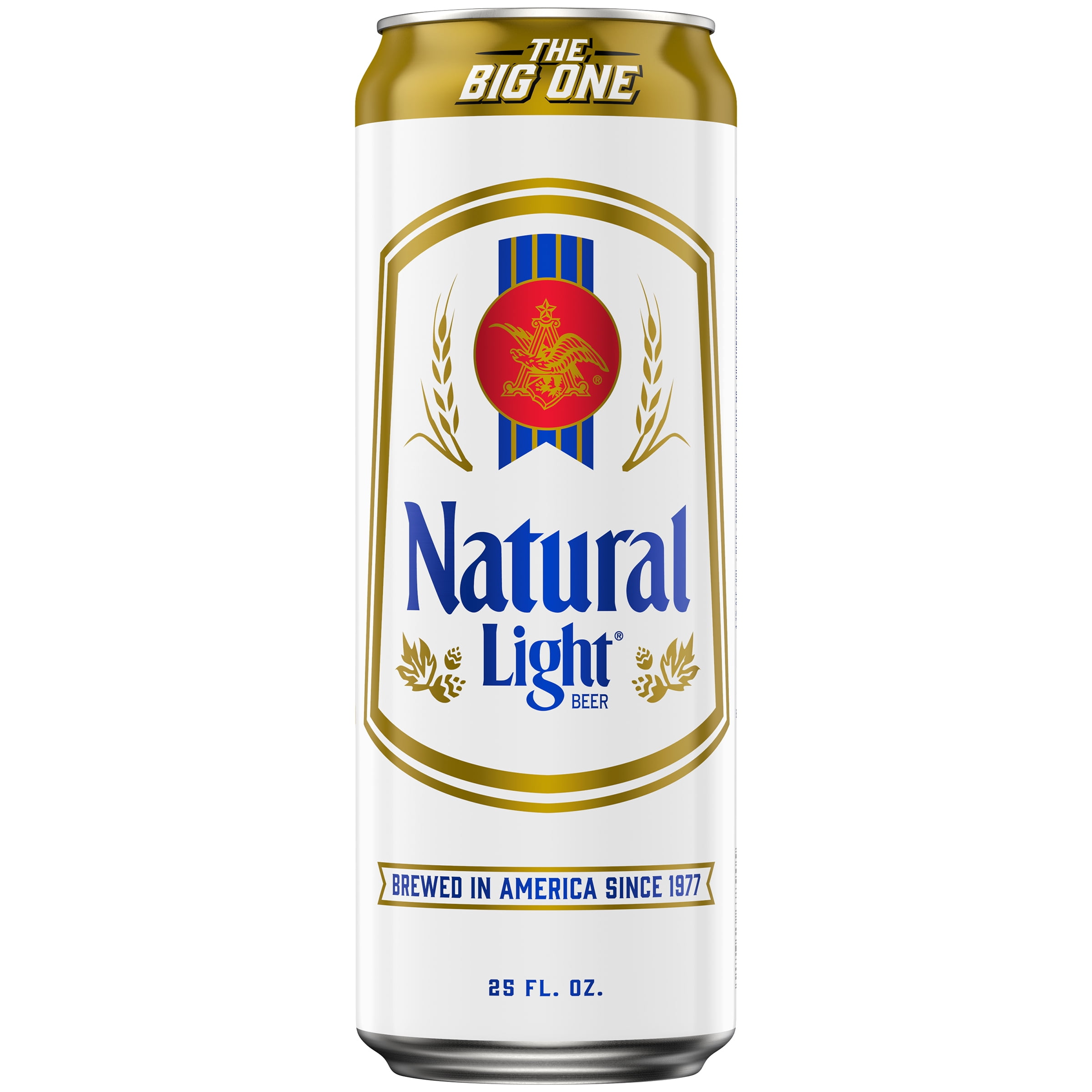 Natural Light Beer 25 Fl Oz Can 4 2 Abv Walmart Com Walmart Com
