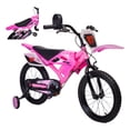 thumbnail image 1 of Bicicleta Entrenadora Para Niños Aeiou Moto Cross Bike R12 Rosa, 1 of 4