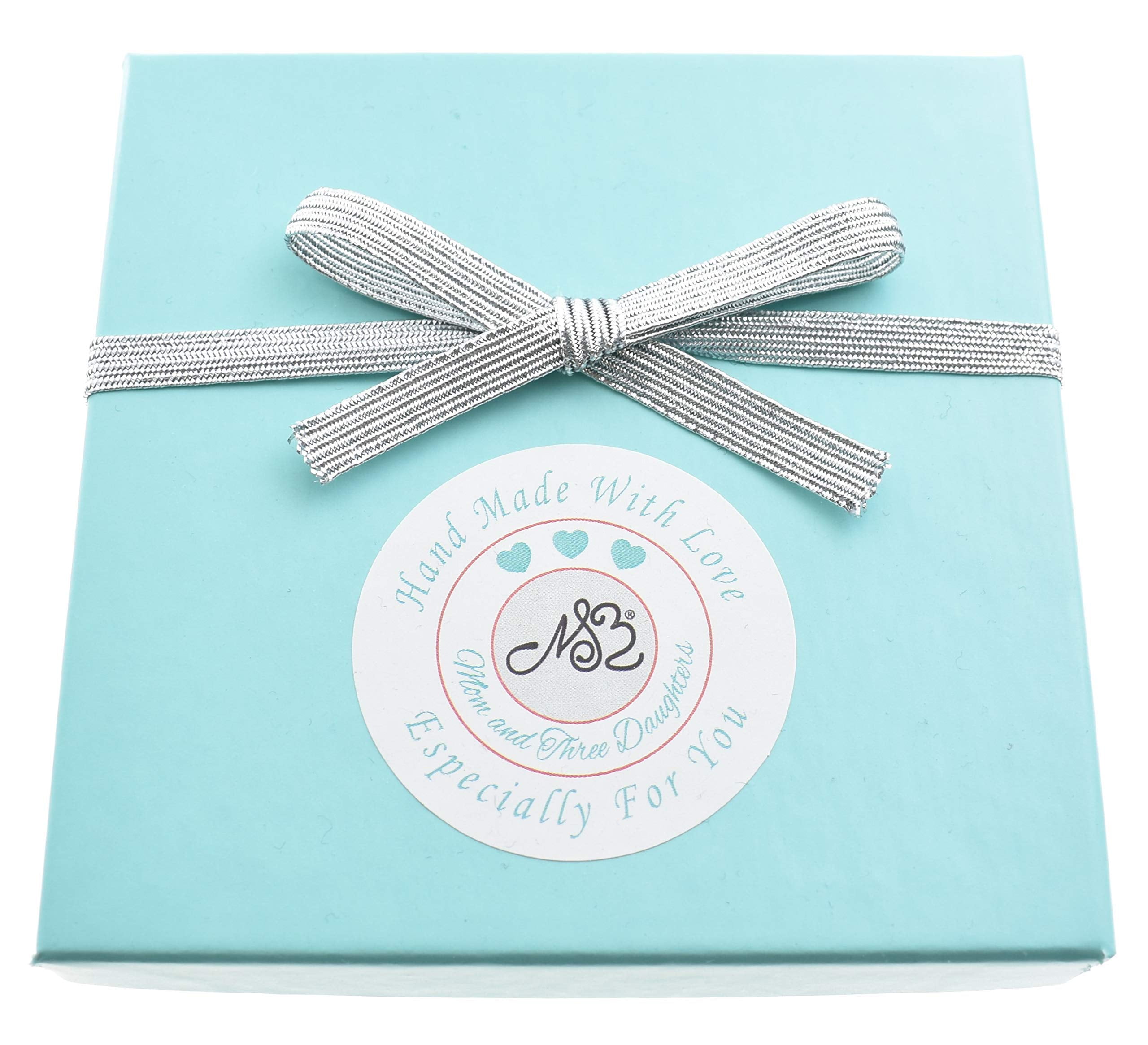 30th Birthday Necklace. Three Circle Pendant in Sterling Silver on an 18" Sterling Silver Cable Chain. 30th Birthday Gift.