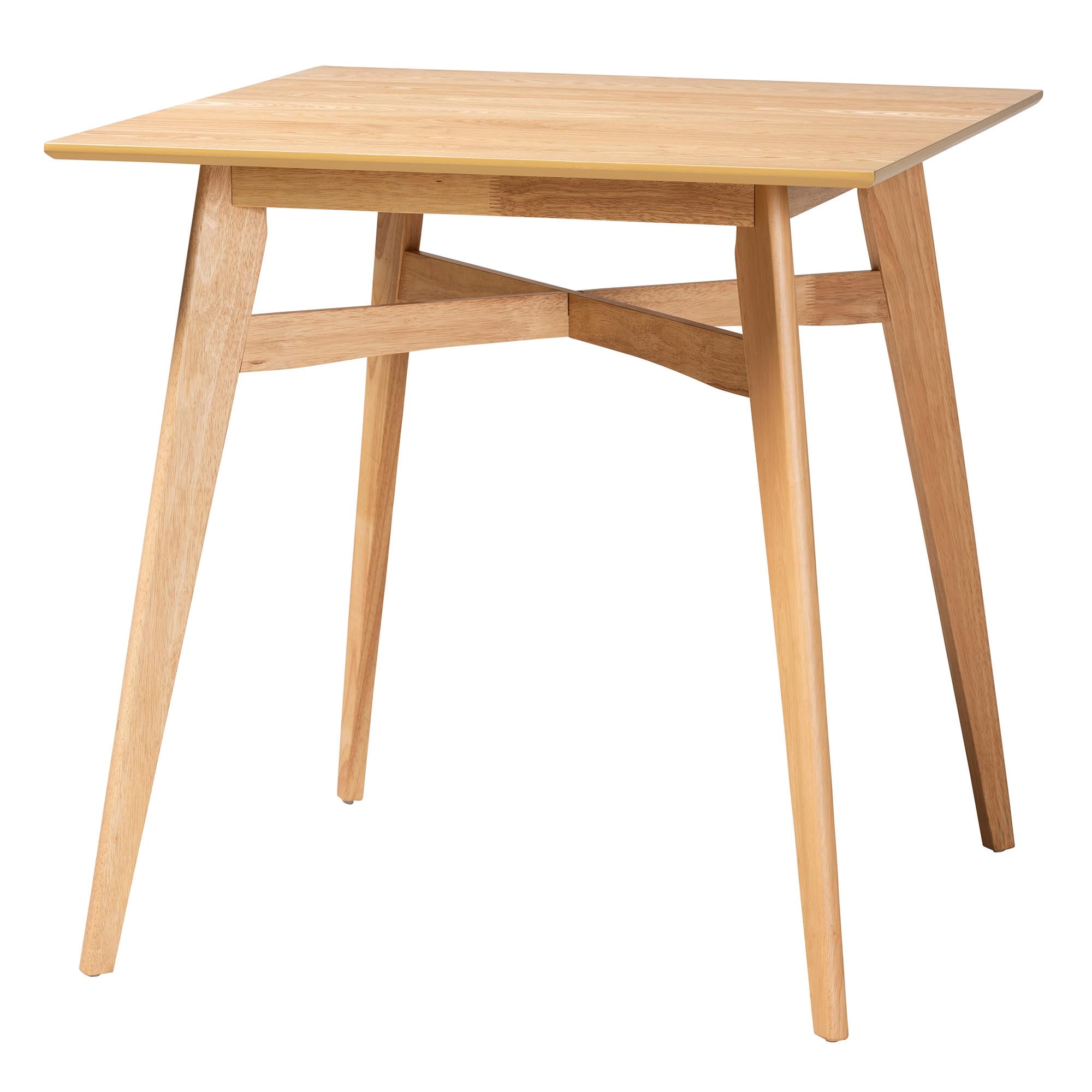 Baxton Studio Leena Pub Table, Natural Oak