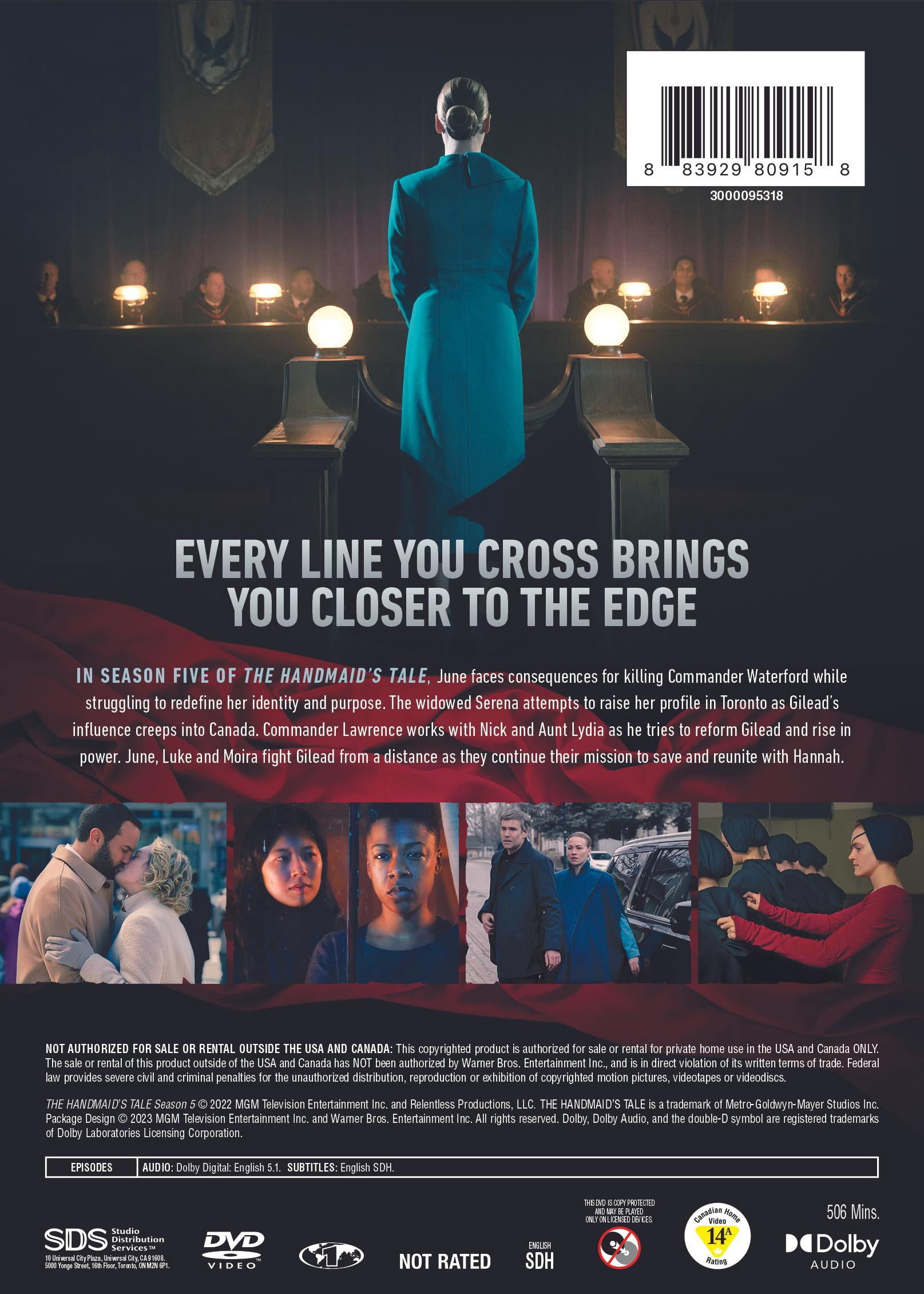 The Handmaid's Tale: Complete Season 5 DVD - Intense Drama Series