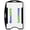 Black, variant on RFID Blocking ID Badge Holder (Holds 2 Cards) - SkimSAFE - Dual Sided Shield Blocks 13.56MHz Radio Signal - Specialist ID (Frosted Clear)