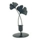 thumbnail image 4 of Candelabro cónico con doble hoja de Ginkgo, candelabro para regalo, candelabro para fiesta, aniversario, Navidad Negro, 4 of 9