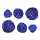 thumbnail image 1 of Wicker Rattan Ball Set 15Pcs Perfect For Home Decor And Holiday Celebrations 4Cm Size Natural Style, 1 of 3