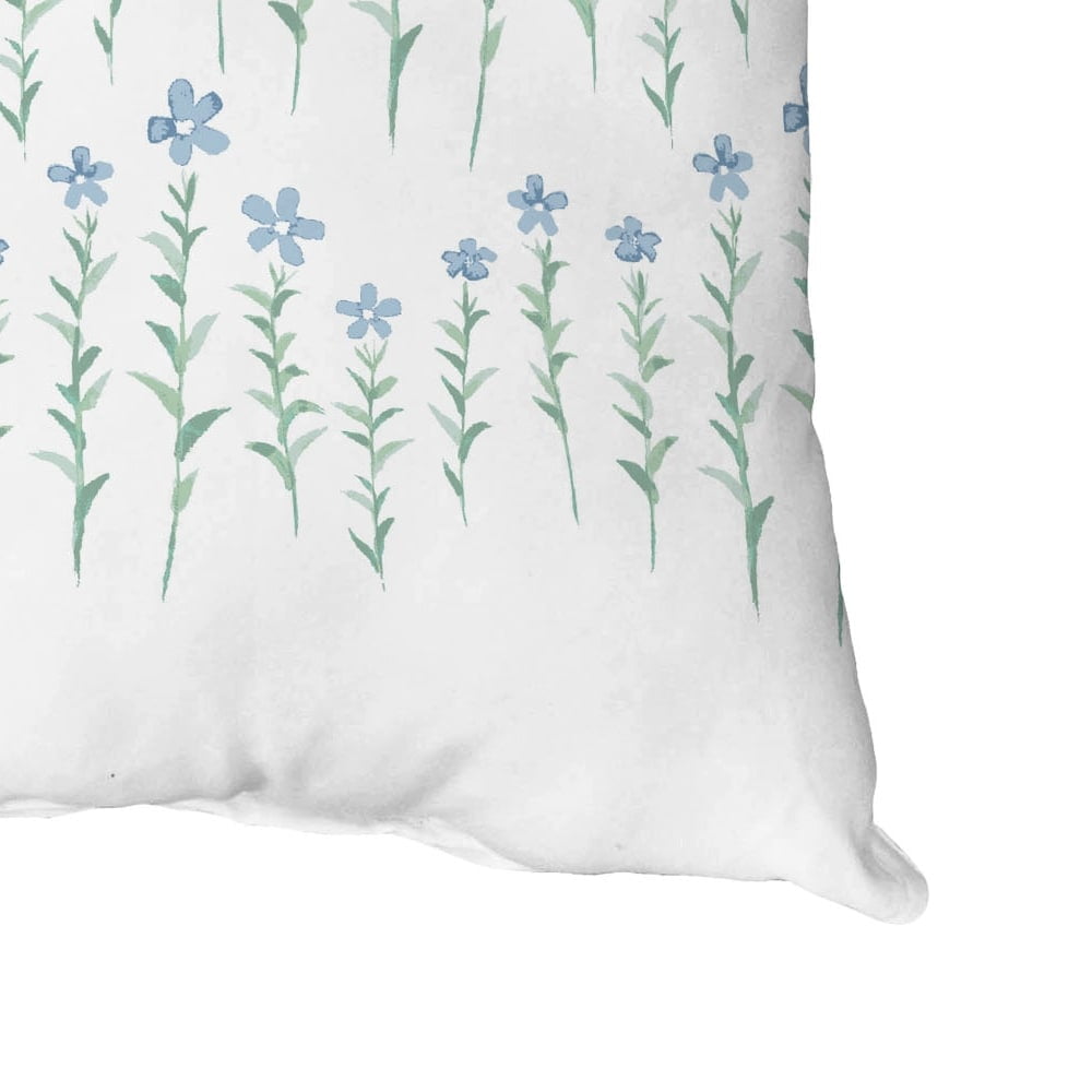 Simply Daisy Periwinkle Stripe Decorative Throw Pillow