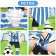 thumbnail image 3 of Toalla de baño para niños, gorro de playa, ducha, secado rápido, tapete para piscina, niños, niñas, niños de 2 a 8 años, jugadores de fútbol, 3 of 4