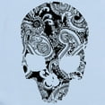 thumbnail image 2 of CafePress - Paisley Pattern Skull Infant Bodysuit - Baby Light Bodysuit, Size Newborn - 24 Months, 2 of 4