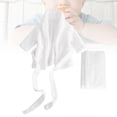 thumbnail image 2 of Newborn Bathrobe Pure Cotton Thickened Baby Photo Bathing Suits Photo Garment (White Suitable for 3-6 Month Baby), 2 of 3