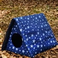 thumbnail image 5 of DOLITY Stray Cats Shelter, Waterproof Outdoor Cat Dog House Warm Pet Cave for Dog Feral Kitten House, 5 of 6