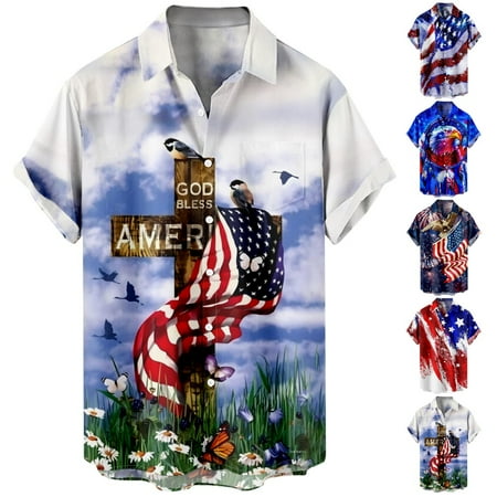 

Polyester Short Sleeve Shirts Regular Fit Men s Regular-Fit Short-Sleeve Shirt