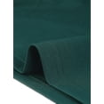 thumbnail image 6 of DARING DIVA Plus Size  Short Sleeve Sheath Solid Dress 1X Dark Green, 6 of 6