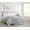 Grey King Blanket, variant on Heritage Cotton Waffle Weave 100% Cotton King Blanket in Grey, All Season, Adult Size, OEKO-TEX Certified