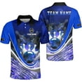 thumbnail image 2 of Personalized Name Bowling Polo Shirts 3D for Men and Women, Bowling Shirt, Bowling Shirts for Men Team Bowling Shirt (Purple, 3XL), 2 of 10