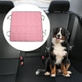 thumbnail image 2 of Unique Bargains 1 Pcs Durable Waterproof Car Seat Cover for Pet Bone Paw Pattern Pink, 2 of 6