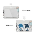 thumbnail image 2 of Bingfone Snow Gnome for Winter Card Badge Holder,for Girls Girly Women 4 x 3 Inch Nurses School Identity Cruise Travel Name Tags Cover Protector Case, 2 of 7