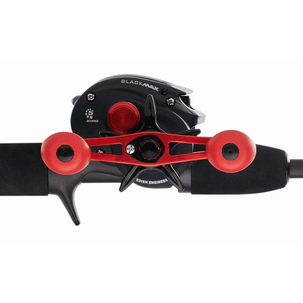 Abu Garcia Black Max Baitcast Reel, Right Hand Fishing Reel