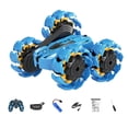 thumbnail image 1 of Coche teledirigido con control remoto, coche de escalada 4x4 con juguetes RC para niñas, edad 6, 7 y 8 años Azul, 1 of 7