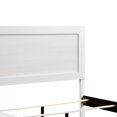 thumbnail image 4 of Tcbosik Wood Bed Frame with Headboard, Full Size Platform Bed for Bedroom, Box Spring Required, Easy Assembly, White, 4 of 6