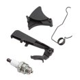 thumbnail image 4 of Gasoline Chainsaw Spark Plug Kit, ABS Iron Throttle Trigger, Spark Plug for Husqvarna 340 345 346XP 350 351 353 357XP 359, 4 of 4