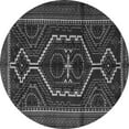 thumbnail image 1 of Ahgly Company Indoor Round Persian Gray Traditional Area Rugs, 3' Round, 1 of 1