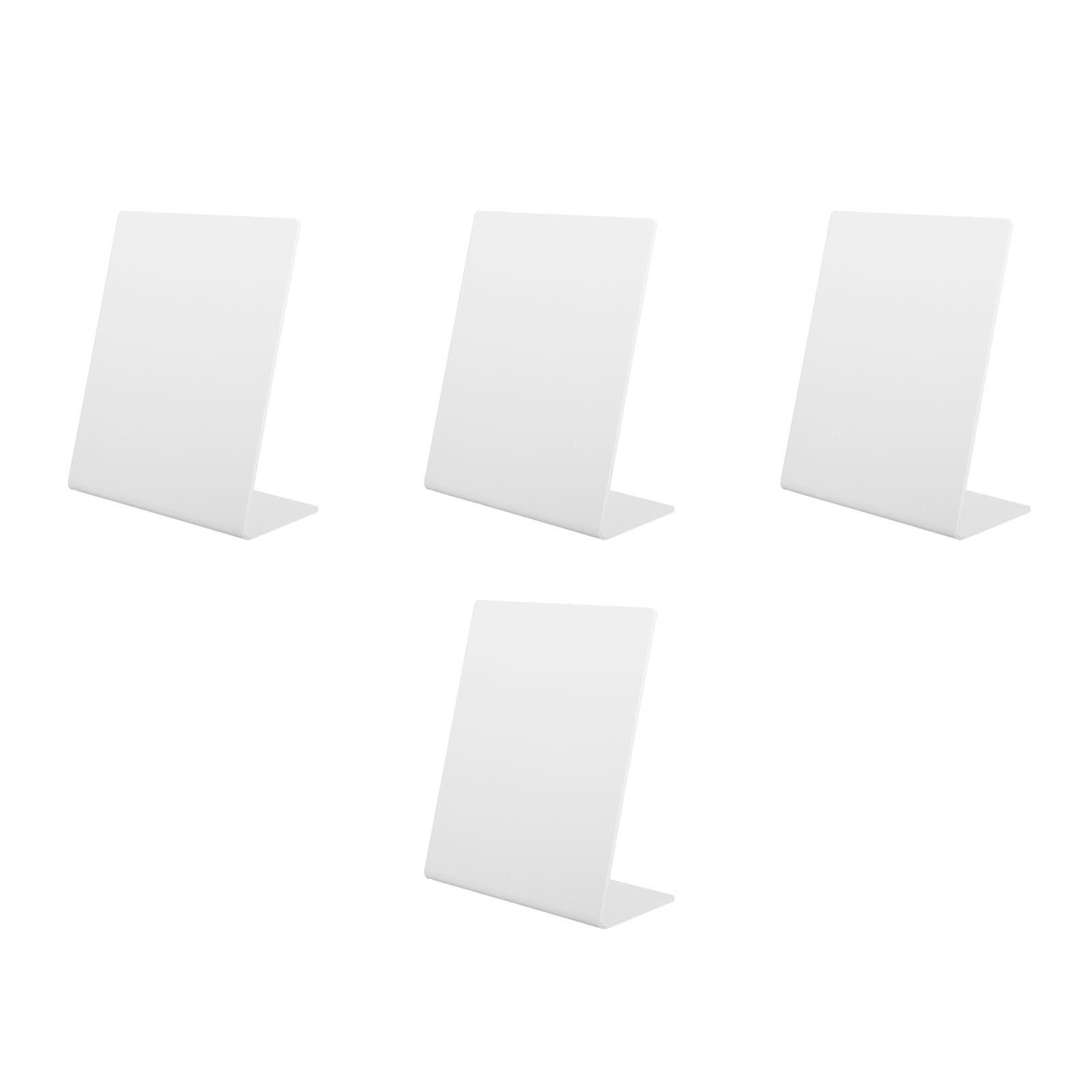 FUTUREORYY  NFC Display Stand, White, Stylish and Versatile, PVC, 4Pcs