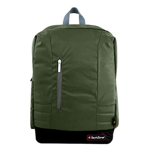 Mochila TECHZONE para Laptop 15.6' TZ16LBP23 Verde/Negro