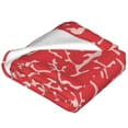 thumbnail image 2 of Salouo Beef2 Print Bed Blankets,Flannel Blanket Comfortable Air Conditioning Blanket Lightweight Blanket for Sofa Bed Travel & Couch -60"x50", 2 of 8