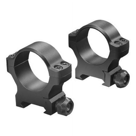 UPC: 0030317019105 | Leupold 175121 BackCountry Cross-Slot Ring Set 30mm Diam High Aluminum Black Matte