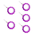 thumbnail image 4 of AMLESO 5 Pieces Mini Embroidery Hoop DIY Pendant Crafts for Needlework Handy Sewing, 4 of 8