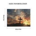 thumbnail image 3 of Nawypu Best Famous Nature Canvas Art Wall Art Home Decor Panoramic or Multiple Panel Canvas Art Gallery Wrapped, Three Crosses Christian Easter, 3 of 6