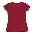 thumbnail image 2 of Playera Deportiva Wilson para Mujer Polyspun Cuello Redondo Color Vino Talla G, 2 of 4