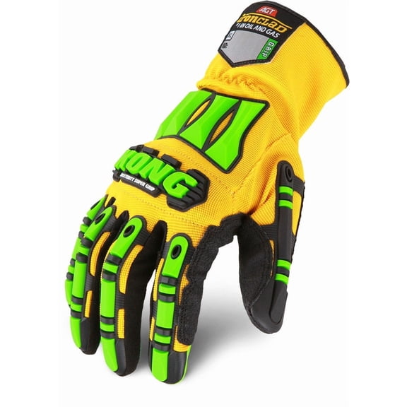 Ironclad Mechanics Gloves, Impact Protection, L, PR