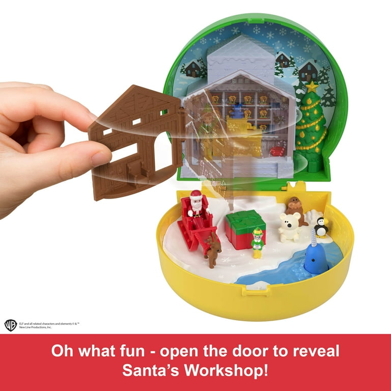 Polly Pocket Micro Buddy & Santa Dolls and Playset, Collaboration