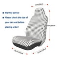 thumbnail image 2 of Lsque Airplane Pattern Car Seat Covers for Front Seats , Waterproof Seat Covers for Cars, Sporty Front Seat Covers,Car Seat Cover Protector Front Seats, 2 of 5