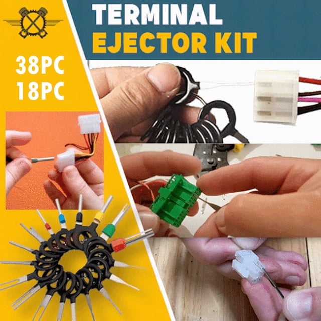 LSLJS Kit d'Éjecteur de Broches Fil Extracteur Connecteur de Borne Auto Ensemble Pcs 56 Pcs, Accessoires pour la Maison