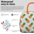 thumbnail image 3 of Lunch Bag Lunch Box for Women Reusable Insulated Lunch Bags,Water-Resistant Pineapple Pattern Cooler Lunch Tote Bag, Large Capacity for Work Travel Picnic, 3 of 6