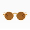 thumbnail image 6 of Retro Small Round Sunglasses for Women Men Fashion Classic Vintage Style Sun Glasses Outdoor Elegant Travel Eyewear Hippie Circular Lennon Boho Glasses Lunettes de Soleil Eyewear, Beige, 6 of 8