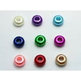 thumbnail image 3 of U8MO 500 Mixed Color Acrylic Faux Pearl Rondelle Spacer Beads With Large 5mm Hole, 3 of 4