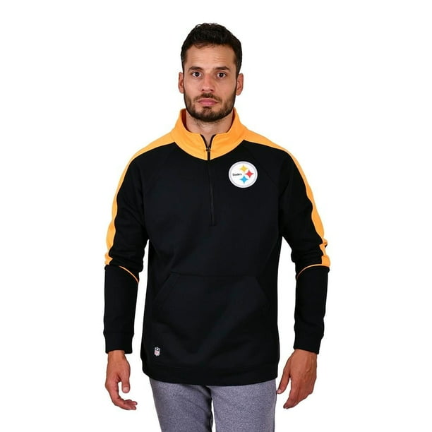 Sudadera Hombre NFL Talla G Negro Steelers