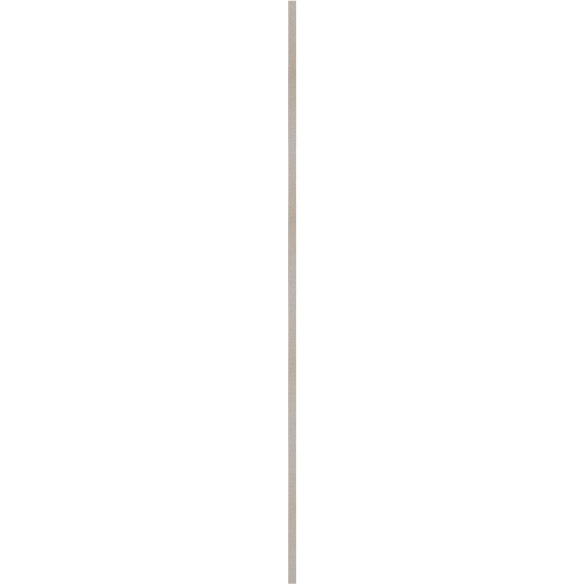 Ekena Millwork 47"H x 5/8"T Yukon PVC Adjustable Decorative Slat Wall Panel Kit, Unfinished (contains 42 Slats)