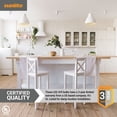 thumbnail image 3 of Sunlite LED A19 Light Bulbs, 11 Watts (75W Equivalent), Medium Base (E26), Non-Dimmable, Frost, UL Listed, 3000K - Warm White 6-Pack, 3 of 8