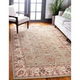 thumbnail image 6 of Unique Loom Voyage Collection Area Rug - St. Florence (5' 3" x 8' Rectangle Light Green/Cream), 6 of 7