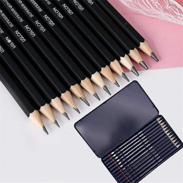 Drawing Pencils Sketch Art Set-40PCS Drawing and Sketch Set Includes 18  Sketching Graphite Pencils,Graphite and Charcoal Pencils,100Pages Sketch  Pad