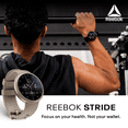 thumbnail image 2 of Reebok Stride Smartwatch Gold Plastic Case with Gold Watch Band, 1 Pack, 2 of 13